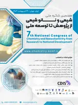 پوستر کنگره ملی شیمی و نانو شیمی از پژوهش تا توسعه ملی