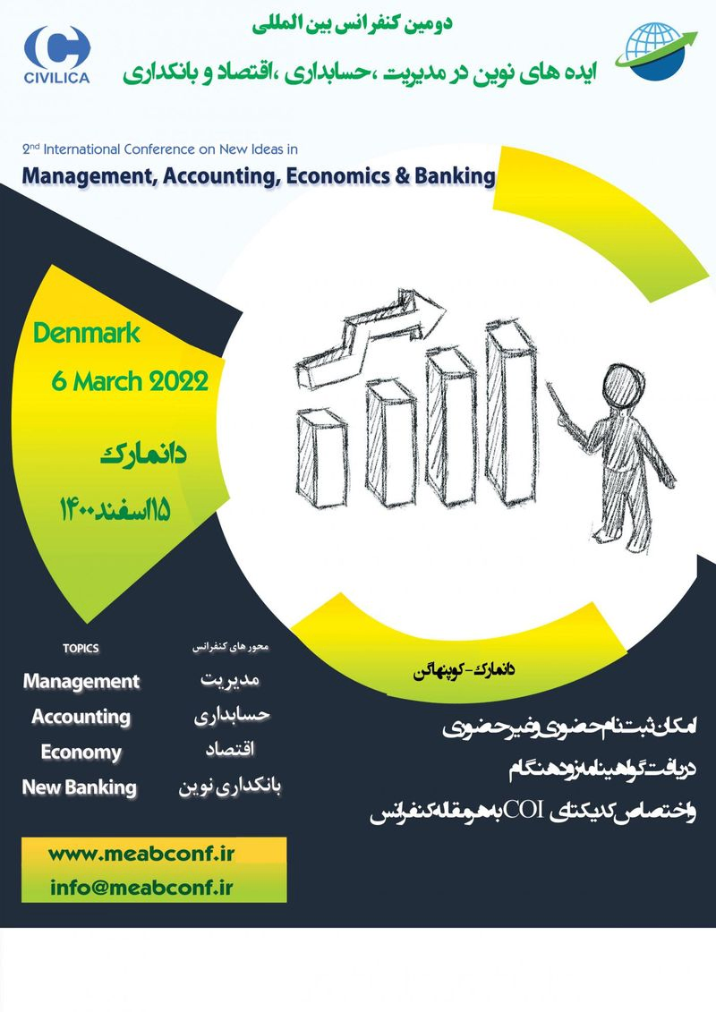 پوستر مجموعه مقالات دومین کنفرانس بین المللی ایده های نوین در مدیریت، اقتصاد، حسابداری و بانکداری