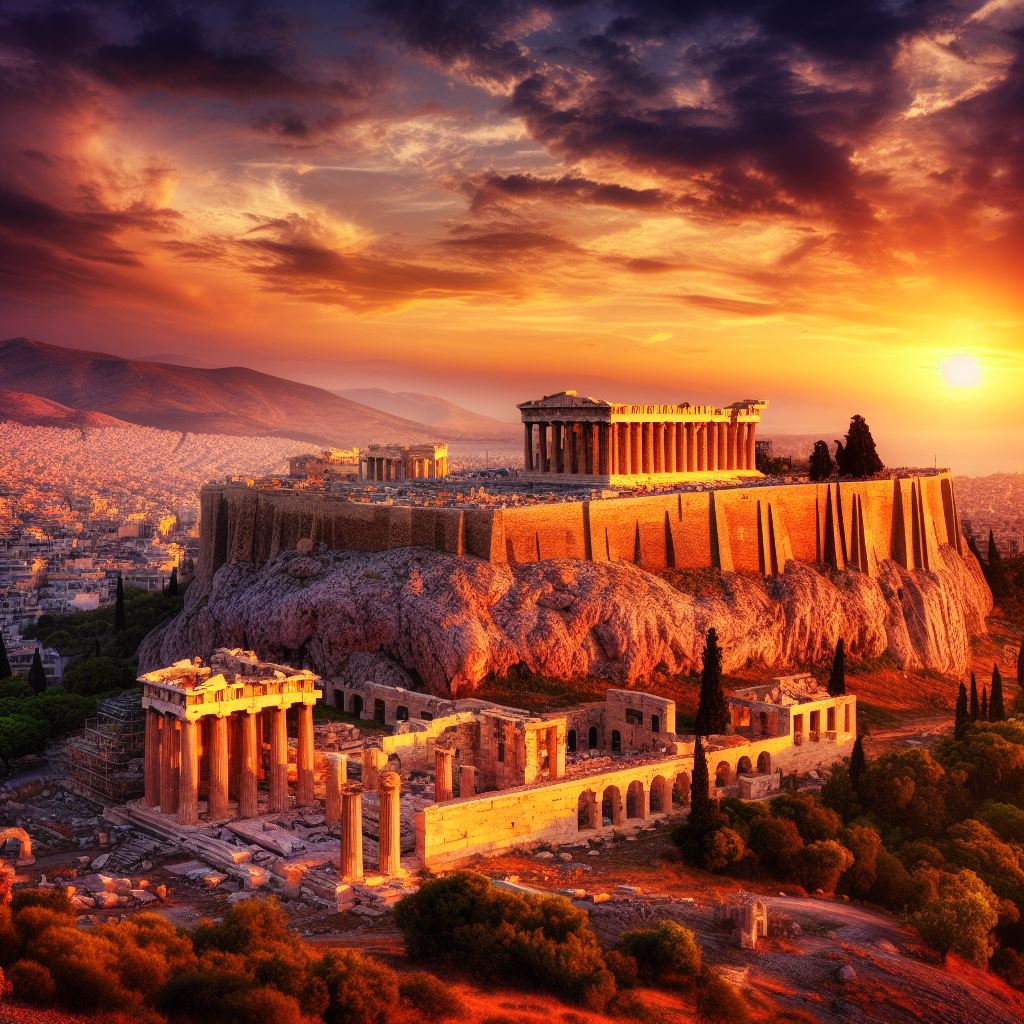 معماری یونان